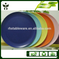 eco-friendly and disposable feature bamboo fiber dinnerware dishes&plates